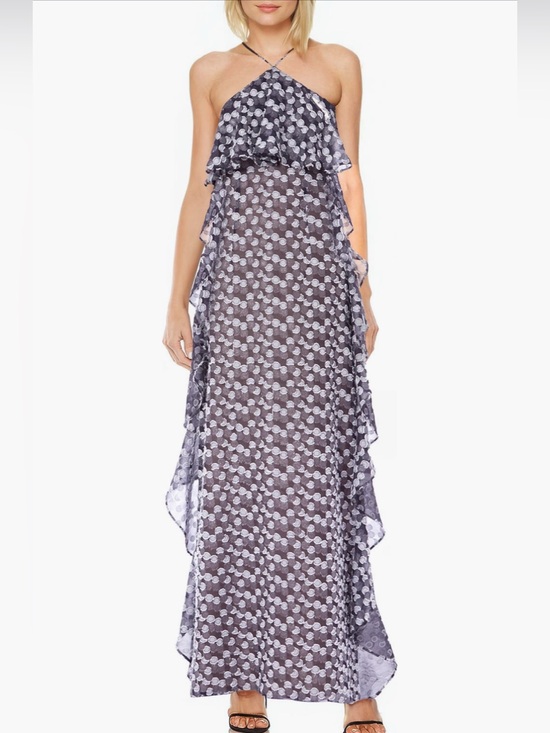 Jewel Badgley Mischka Dresses & Skirts - Jewel Badgley Mischka
Ruffle Popover
Halter Maxi
Dress